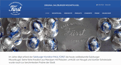 Desktop Screenshot of original-mozartkugel.com